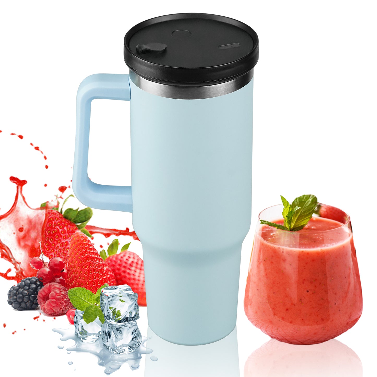 Taza de jugo oriday de gran capacidad, puede triturar hielo, licuadora eléctrica portátil multifuncional, taza Dondong, jugo fresco sin cables para llevar, uso en exteriores y en casa, buen producto oriental