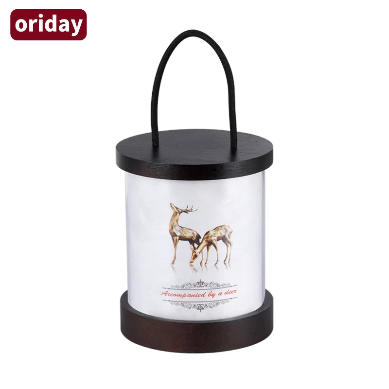 Nouvelle lampe de nuit portable Oriday pour la maison, lampe rétro de camping, lanterne d’ambiance pour tente, lanterne suspendue extérieure, décoration intérieure, cadeau d’anniversaire, cadeau de mariage, Oriday Oriental