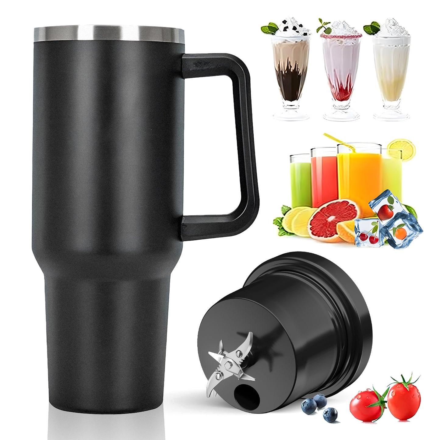 Taza de jugo oriday de gran capacidad, puede triturar hielo, licuadora eléctrica portátil multifuncional, taza Dondong, jugo fresco sin cables para llevar, uso en exteriores y en casa, buen producto oriental