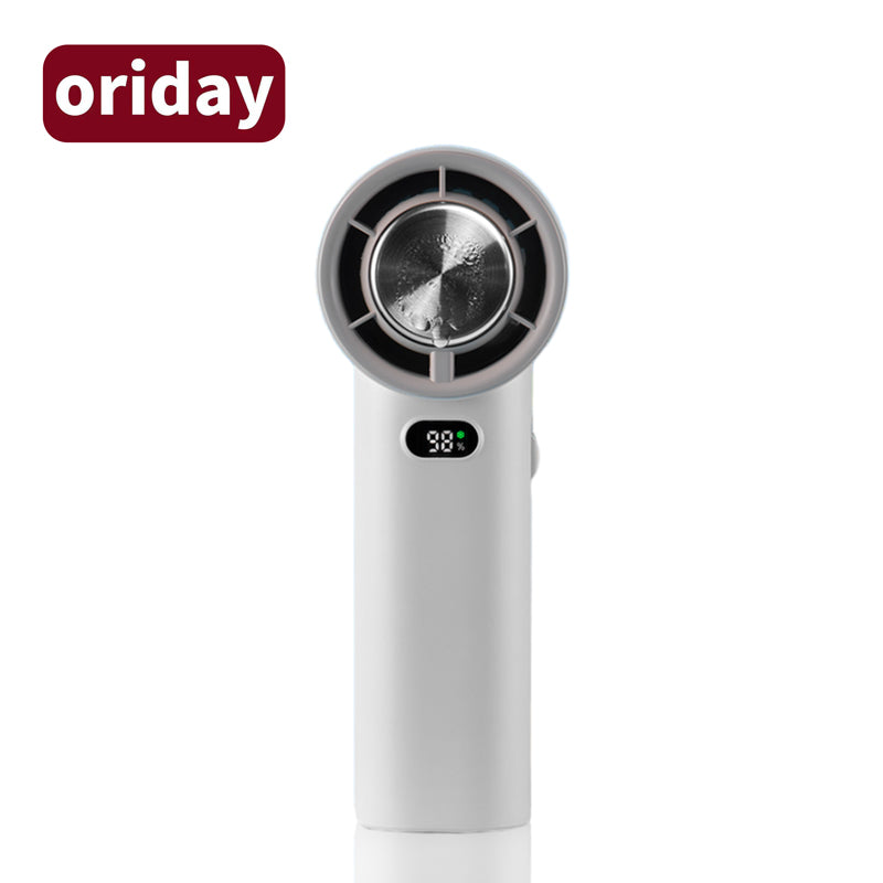 oriday 高速冷却ハンドヘルドファン 半導体冷却 静音 ポータブル 充電式 高品質 ワイヤレス 家庭用 デスク 宿舎 オフィス 旅行用