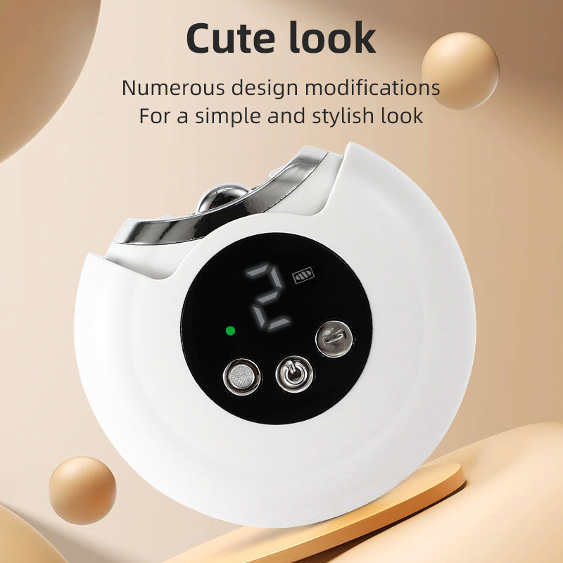 Oriday جهاز قص الأظافر التلقائي عالي الكفاءة - تصميم قص وشحذ متكامل، صقل دقيق بزاوية 360°، 3 سرعات | محرك هادئ مع تقليل الاهتزازات، يمكن قص الأظافر أثناء نوم الطفل | بطارية تدوم حتى 90 يومًا، شحن سريع عبر Type-C