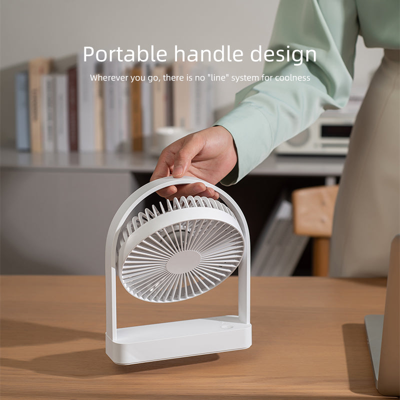 oridayポータブル静音デスクファン、オフィス、デスク、学生寮、ベッドサイド用USBファン、東洋風製品
