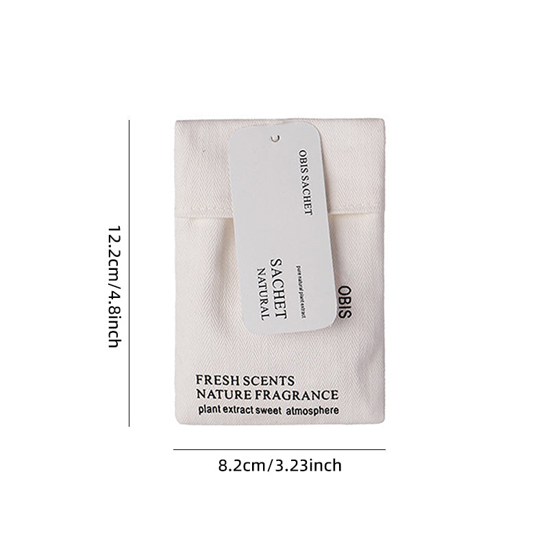 【En stock】Bolsita aromática multifuncional de larga duración|Para armario / maleta / coche|Desodorizante y antihumedad|Aroma fresco y natural