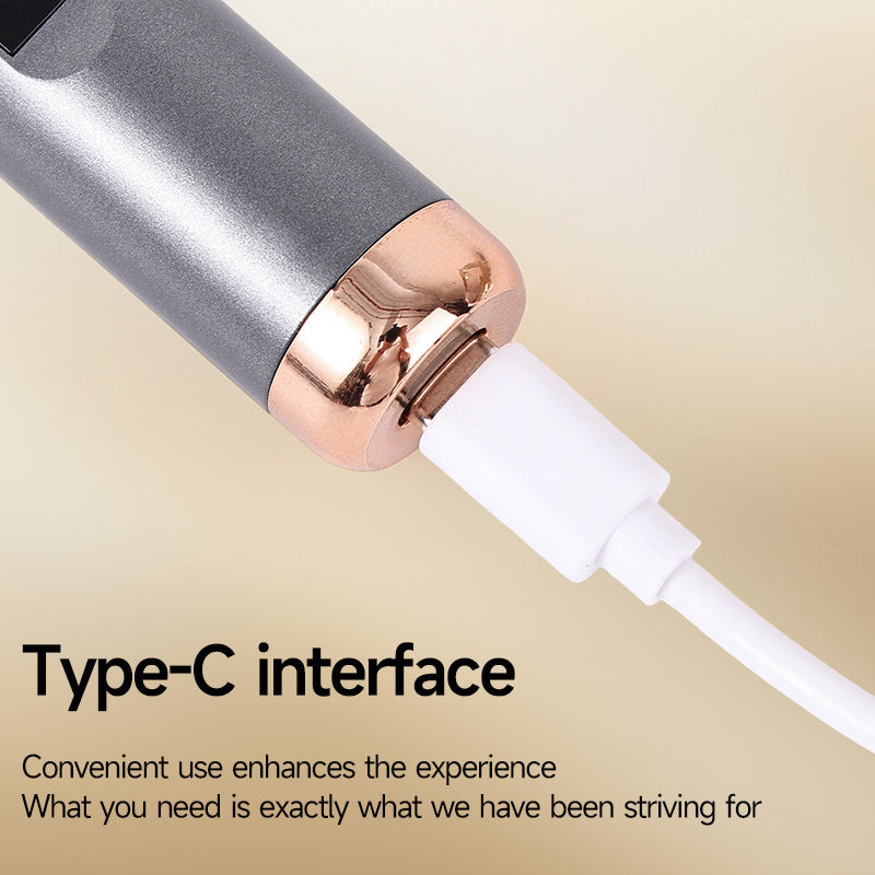 أداة أوريداي الذكية لمانيكير وباديكير - تغيير السرعة المنخفضة والعالية، رأس طحن سيراميك، شاشة LCD | يمكن تشغيلها في الاتجاهين، رؤوس طحن متعددة تلبي احتياجات المانيكير اليومية | استمرارية تشغيل 90 دقيقة، شحن عبر Type-C