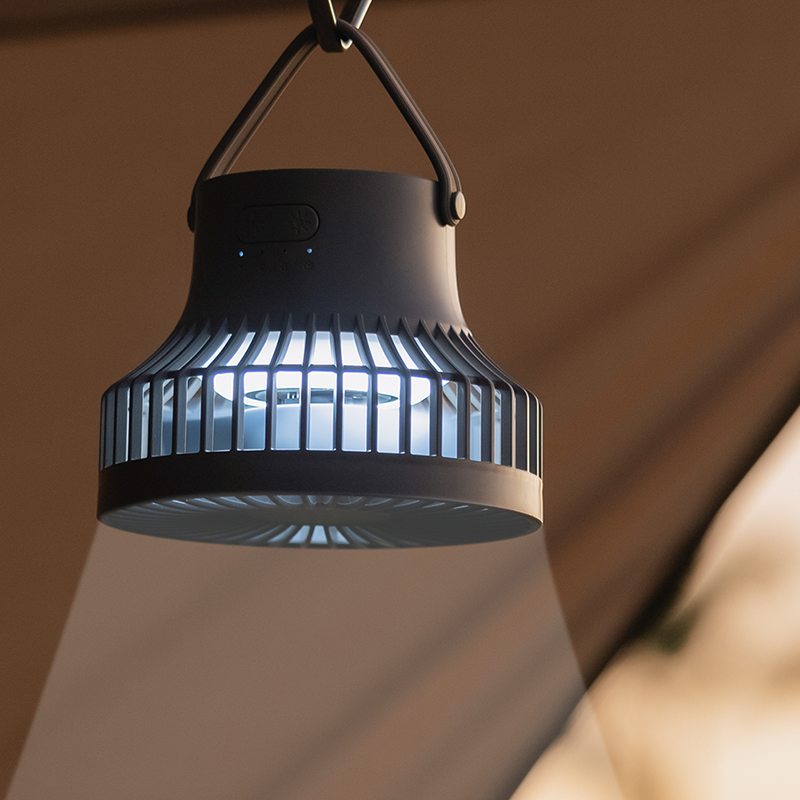 Oriday Driepoot Campingventilator|Draagbare oplaadbare hang- en staande ventilator・Grote batterijcapaciteit met extra lange gebruiksduur・Geschikt voor buitengebruik en stille huishoudelijke toepassingen