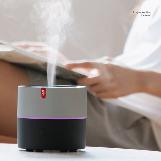 Oriday 超聲波香薰加濕器|精油霧化擴香機・七彩夜燈・缺水斷電保護・家用臥室香氛機