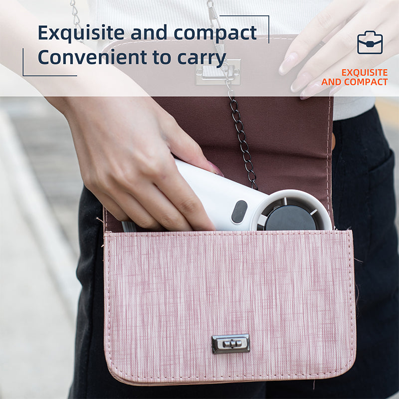 oriday 高速ハンドヘルドファン 100段階、超静音、冷却、大容量、長持ち、耐久性、強力、持ち運び可能、家庭用、デスク用、学生寮、オフィス、旅行用、東方製品