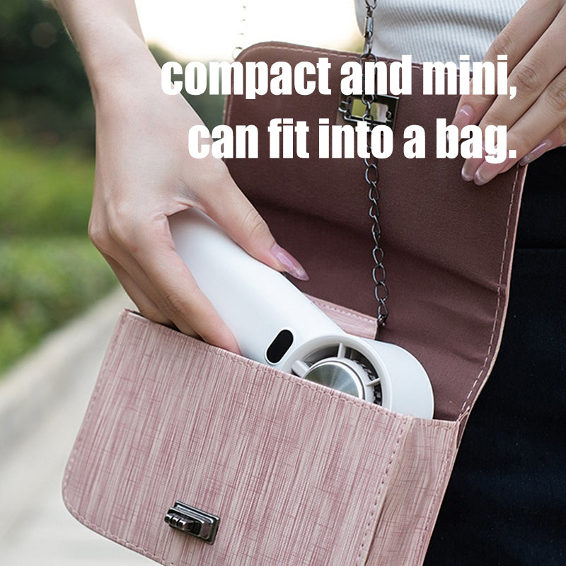 oriday 高速冷却ハンドヘルドファン 半導体冷却 静音 ポータブル 充電式 高品質 ワイヤレス 家庭用 デスク 宿舎 オフィス 旅行用