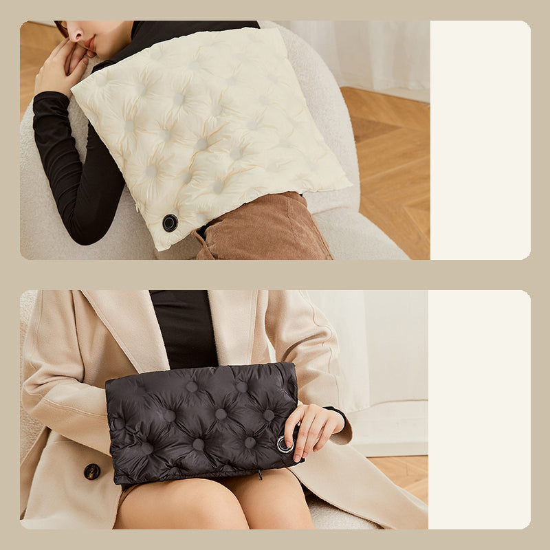 Oriday 智能石墨烯暖手寶|羽絨熱水袋・充電防爆設計・速熱暖腹暖宮・便攜冬日保暖禮盒