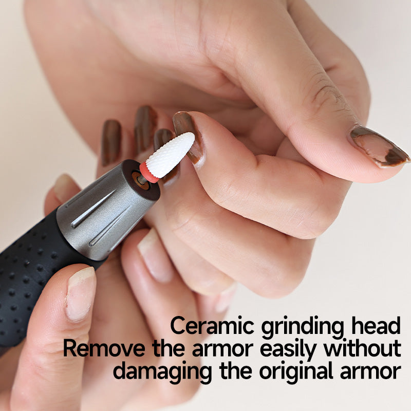أداة أوريداي الذكية لمانيكير وباديكير - تغيير السرعة المنخفضة والعالية، رأس طحن سيراميك، شاشة LCD | يمكن تشغيلها في الاتجاهين، رؤوس طحن متعددة تلبي احتياجات المانيكير اليومية | استمرارية تشغيل 90 دقيقة، شحن عبر Type-C