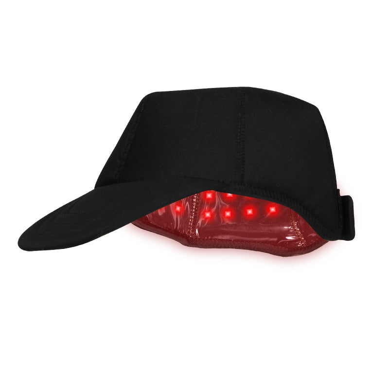 oriday Gorro de Crecimiento Capilar con Luz Roja | Gorro de Tratamiento para la Caída del Cabello LED Infrarrojo 660nm | Tres Modos con Temporizador Automático de 20 Minutos | Carga USB Type-C | Dispositivo de Crecimiento Capilar para el Hogar