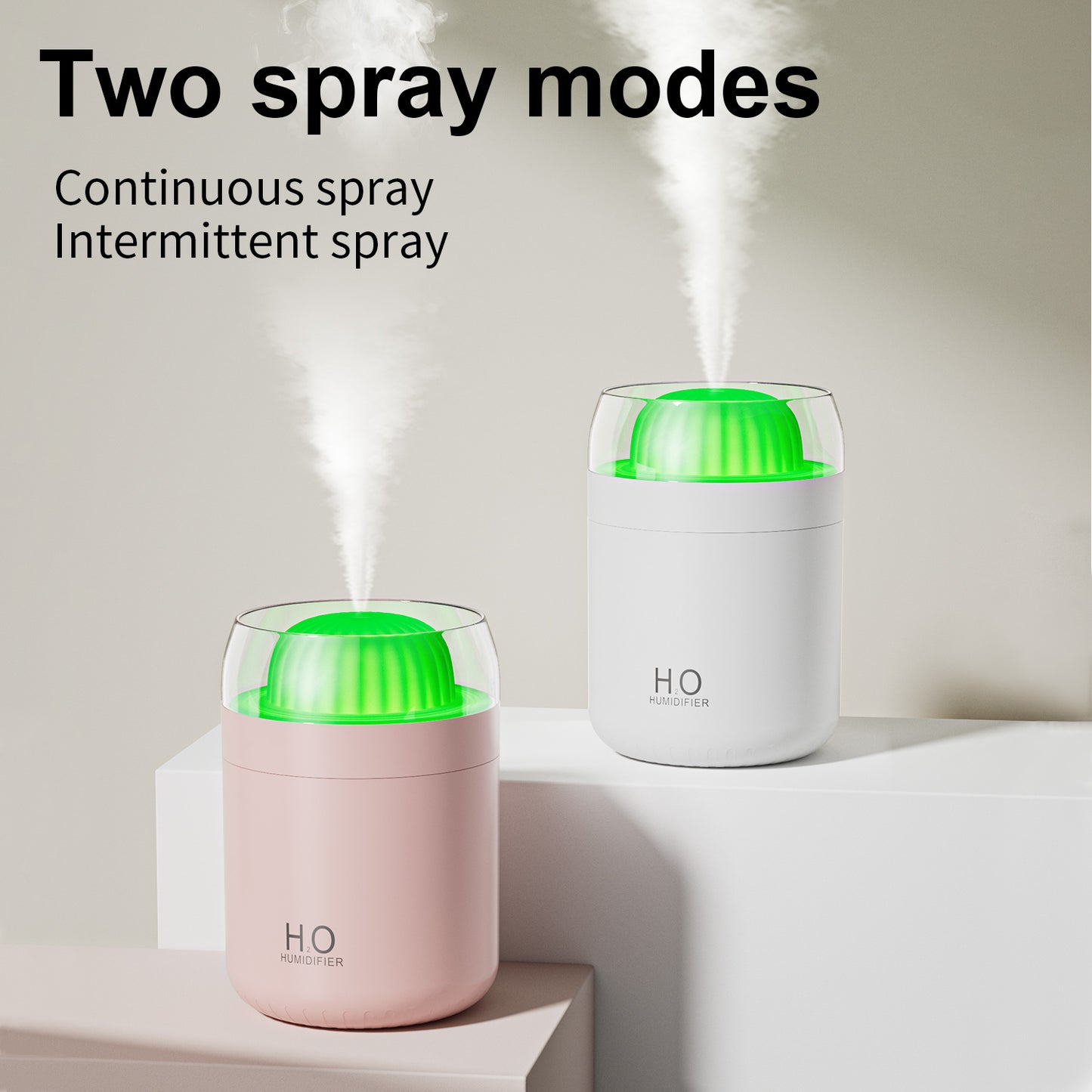 Oriday サボテン型USB加湿器|静音大噴霧アロマディフューザー|家庭やオフィスに最適
