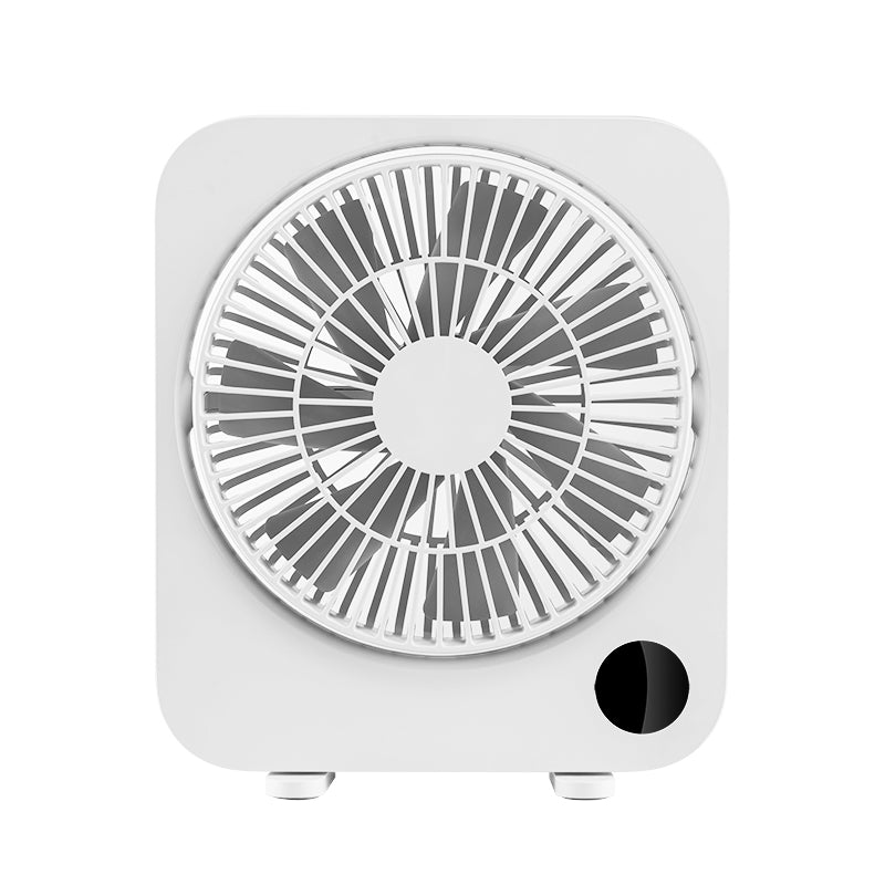 oriday 充電表示デスクトップファン、卓上ファン、夏季、超長時間バッテリー、軽量で静音、学生寮、オフィス、家庭用、東洋の良品