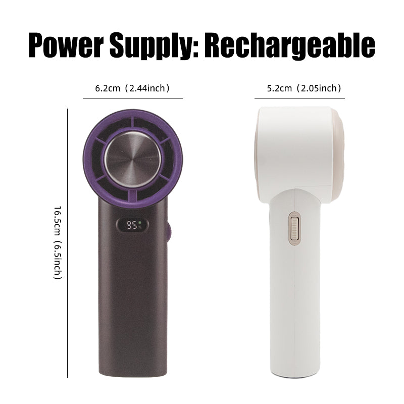 oriday 高速冷却ハンドヘルドファン 半導体冷却 静音 ポータブル 充電式 高品質 ワイヤレス 家庭用 デスク 宿舎 オフィス 旅行用