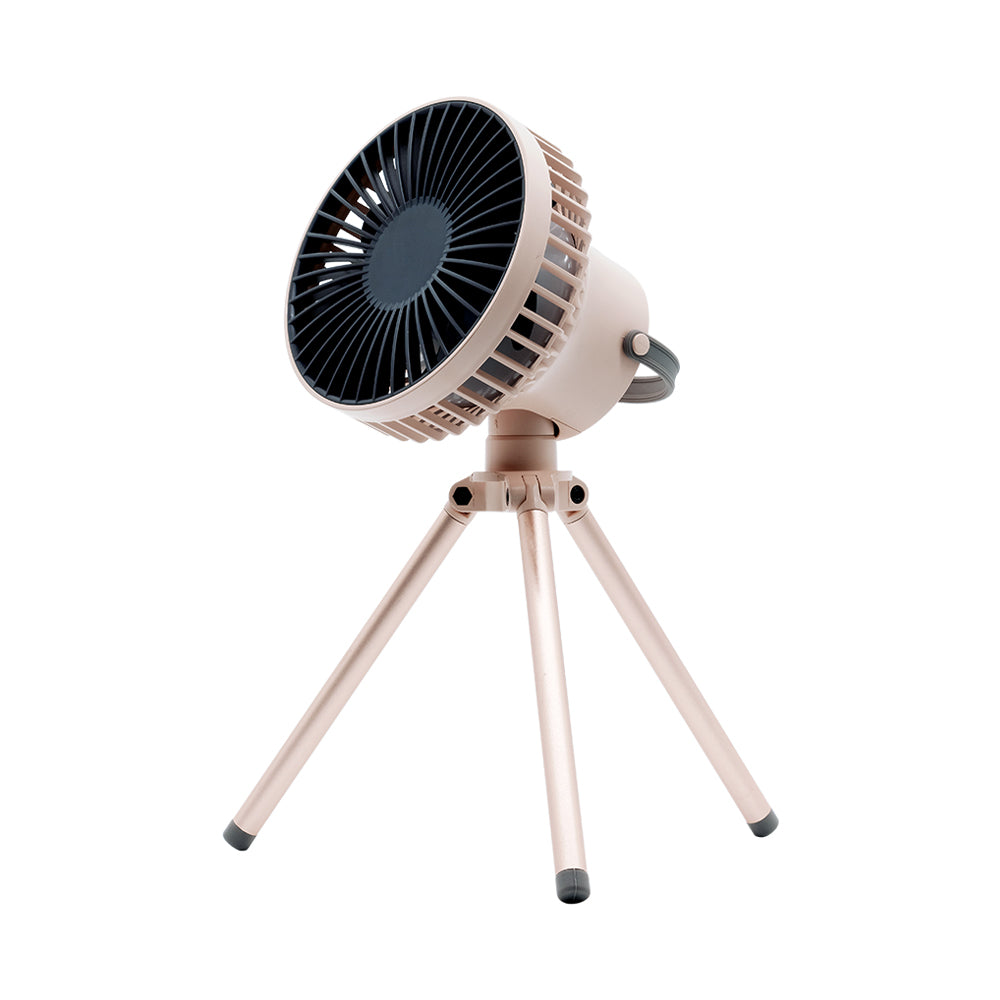 Oriday Driepoot Campingventilator|Draagbare oplaadbare hang- en staande ventilator・Grote batterijcapaciteit met extra lange gebruiksduur・Geschikt voor buitengebruik en stille huishoudelijke toepassingen