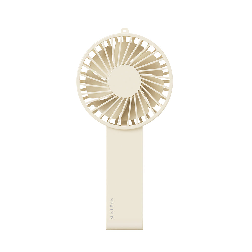 Oriday mini ruční ventilátor|Skládací přenosný ventilátor na USB nabíjení・Tichý s dlouhou výdrží・Vhodný pro studenty ve třídě / kanceláři / koleji