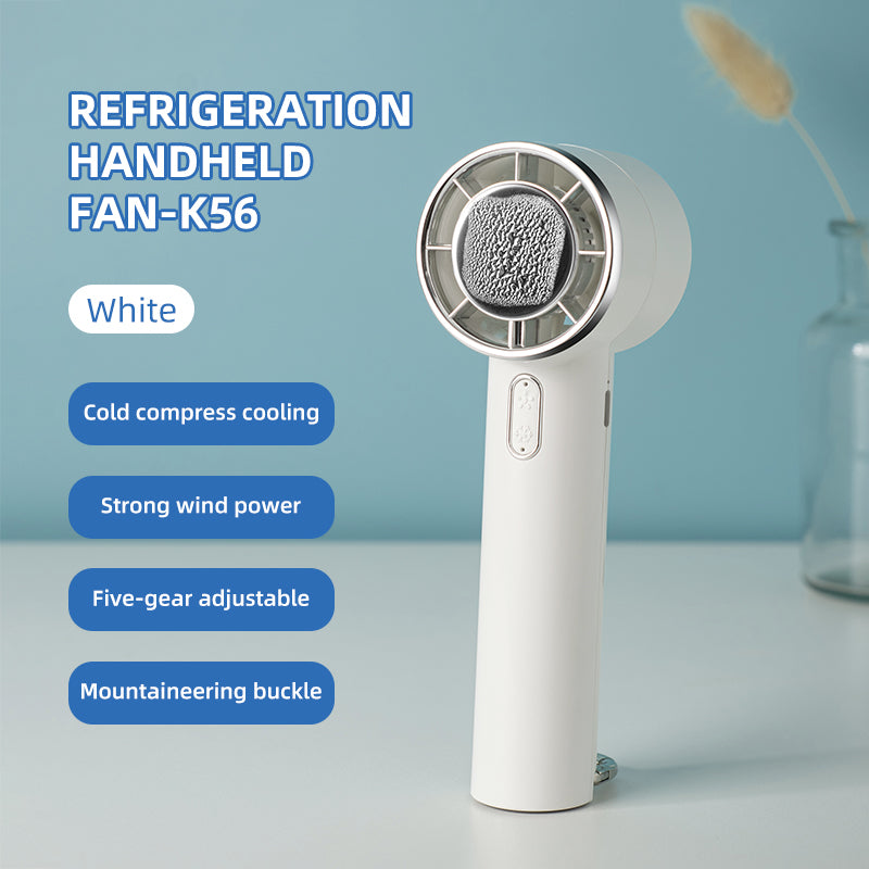 Ventilator mini portabil Oriday cu efect de răcire, silențios, cu tehnologie pe bază de semiconductori, reîncărcabil, model nou, ideal pentru studenți, cămine, birouri și mese – Oriental Liangpin