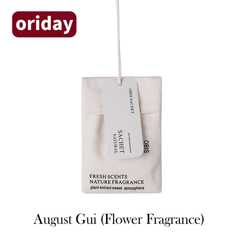 【En stock】Bolsita aromática multifuncional de larga duración|Para armario / maleta / coche|Desodorizante y antihumedad|Aroma fresco y natural