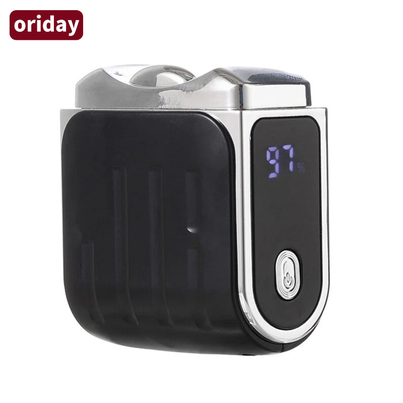 Oriday جهاز تقليم الأظافر الذكي - قص وطحن معاً، 3 إعدادات للاختيار، سهل الاستخدام بيد واحدة | تصميم حاوية تجميع قصاصات الأظافر، نظيف وصحي، تصميم منخفض الضوضاء | شحن Type-C، 90 دقيقة من الاستمرارية.