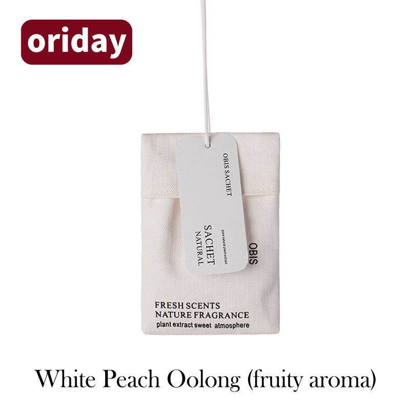 【En stock】Bolsita aromática multifuncional de larga duración|Para armario / maleta / coche|Desodorizante y antihumedad|Aroma fresco y natural