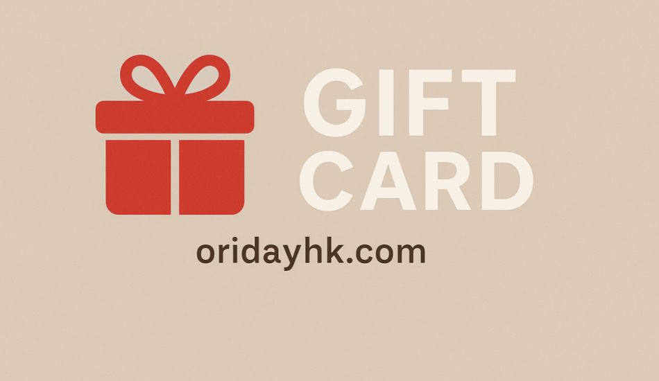 oridayhk.com Kartu Hadiah Umum