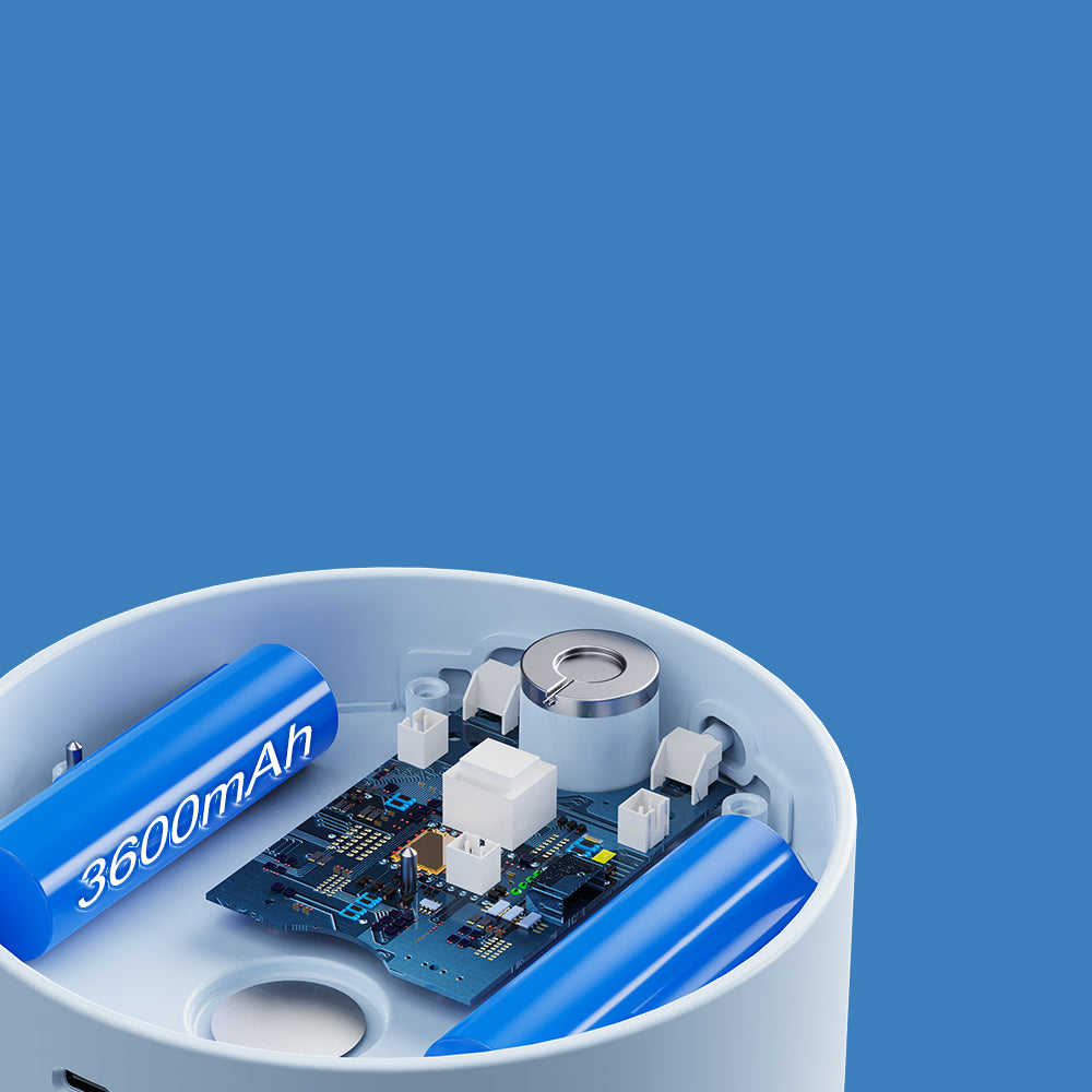 Мини-вентилятор Oriday USB | Перезаряжаемый портативный вентилятор с распылением – Тихий настольный вентилятор для студентов, общежитий и офисов