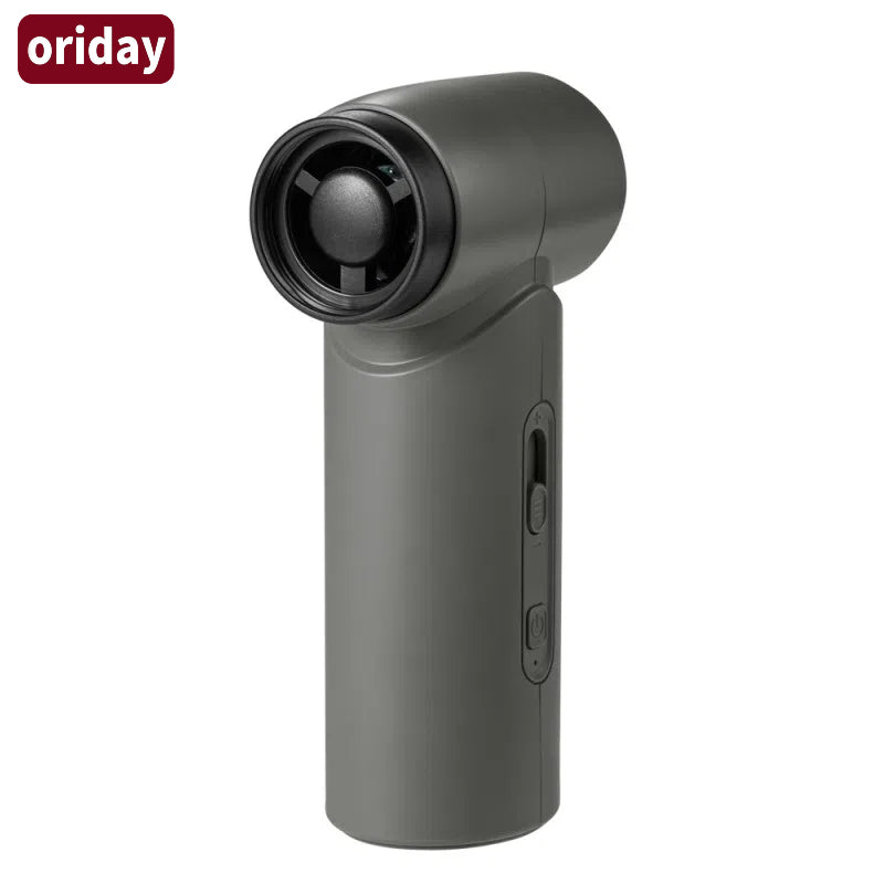 Nuevo modelo 2025: ventilador turbo de alta velocidad con carga USB, secador de pelo mini portátil, inflador, aspiradora y soplador de fuego, ideal para el hogar, camping y viajes. De Oriental Prime.