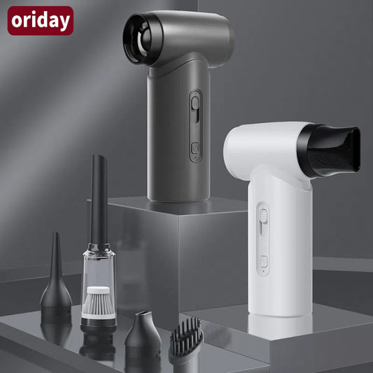 Noutate 2025: ventilator turbo de mare viteză cu încărcare USB, mini uscător portabil, pompă de aer, aspirator și suflantă pentru foc – ideal pentru acasă, camping sau călătorii. De la Oriental Prime.