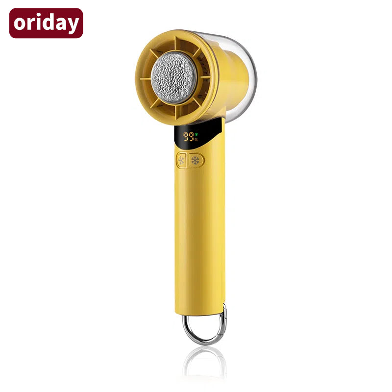 Ventilator portabil Oriday de mare viteză, 100 trepte de viteză, putere de uragan, reîncărcabil USB, mini suflantă portabilă cu durată lungă de viață, răcire fără perii, pentru acasă, birou, birou, studenți, cămine, camping în aer liber, alpinism