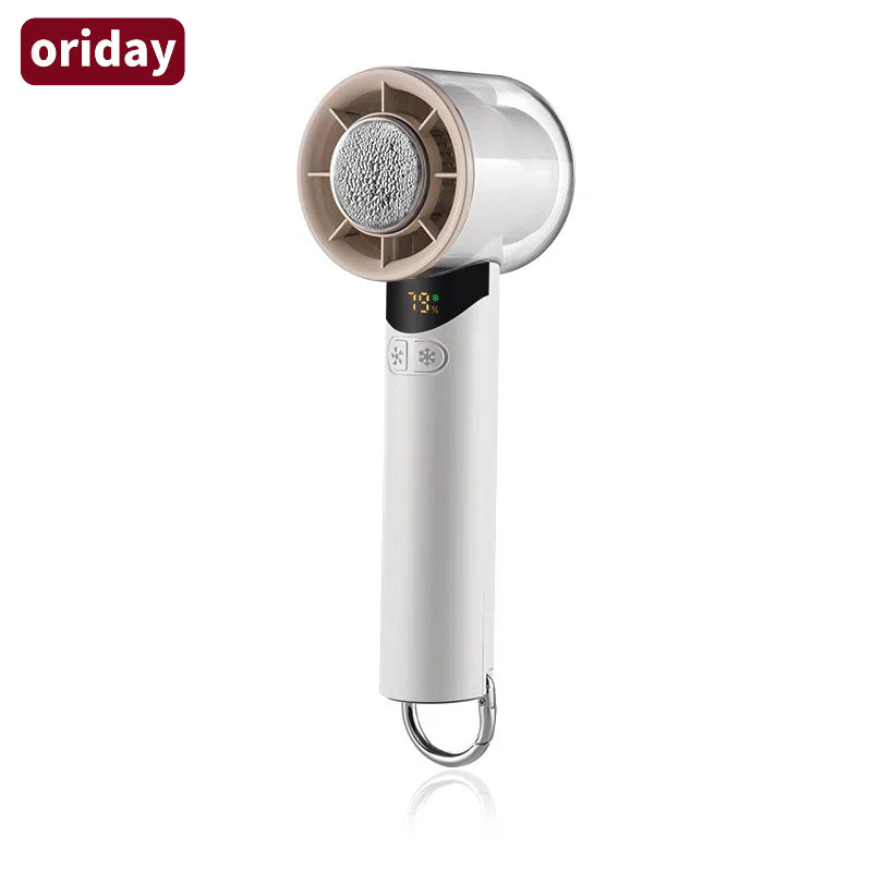 Ventilator portabil Oriday de mare viteză, 100 trepte de viteză, putere de uragan, reîncărcabil USB, mini suflantă portabilă cu durată lungă de viață, răcire fără perii, pentru acasă, birou, birou, studenți, cămine, camping în aer liber, alpinism