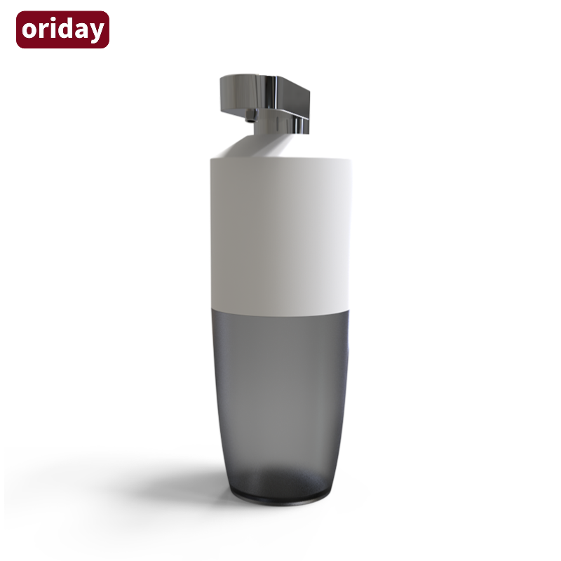 Distributeur de bain de bouche Oriday, capteur intelligent entièrement automatique, charge USB, batterie 1800mAh, portable, grande capacité, montage mural, design minimaliste, haut de gamme, pour un usage domestique, salon, chambre, bureau, cuisine.
