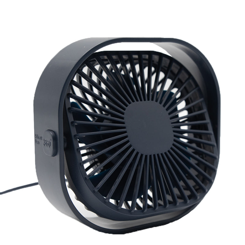 Ventilador de escritorio pequeño USB con gran potencia de enfriamiento, silencioso, portátil, para uso en casa, oficina o dormitorio