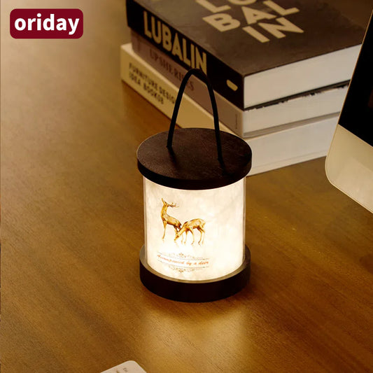 Oriday Vintage Portable Camping Lantern|Outdoor Tent Night Light|Creative Birthday Gift Recommendation