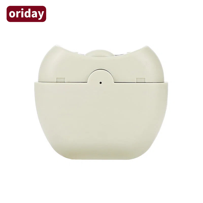 Oriday جهاز قص الأظافر الكهربائي ومبرد الأظافر - تصميم قص ومبرد مدمج، رأس سكين من السبائك & حماية ثلاثية الأمان | تصميم هادئ ومقاوم للاهتزاز، يمكن قص الأظافر أثناء نوم الطفل | تخزين في الجزء الخلفي & مساعدة بالإضاءة