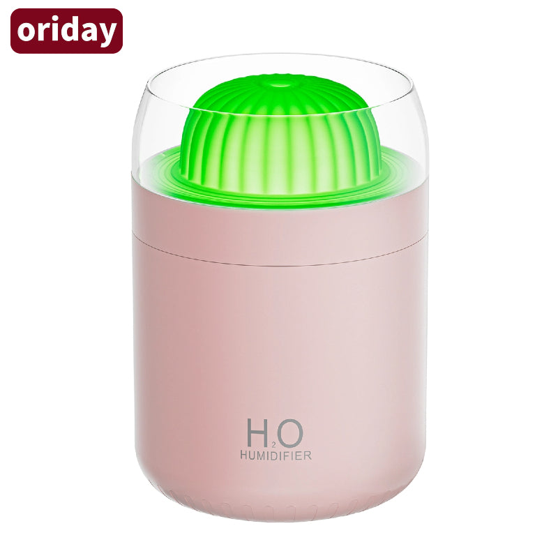 Oriday サボテン型USB加湿器|静音大噴霧アロマディフューザー|家庭やオフィスに最適