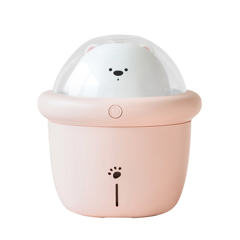 oriday humidificador, ideal para el dormitorio, imprescindible para habitaciones con aire acondicionado, pequeño, mini, lindo, recargable, portátil, silencioso, para coche