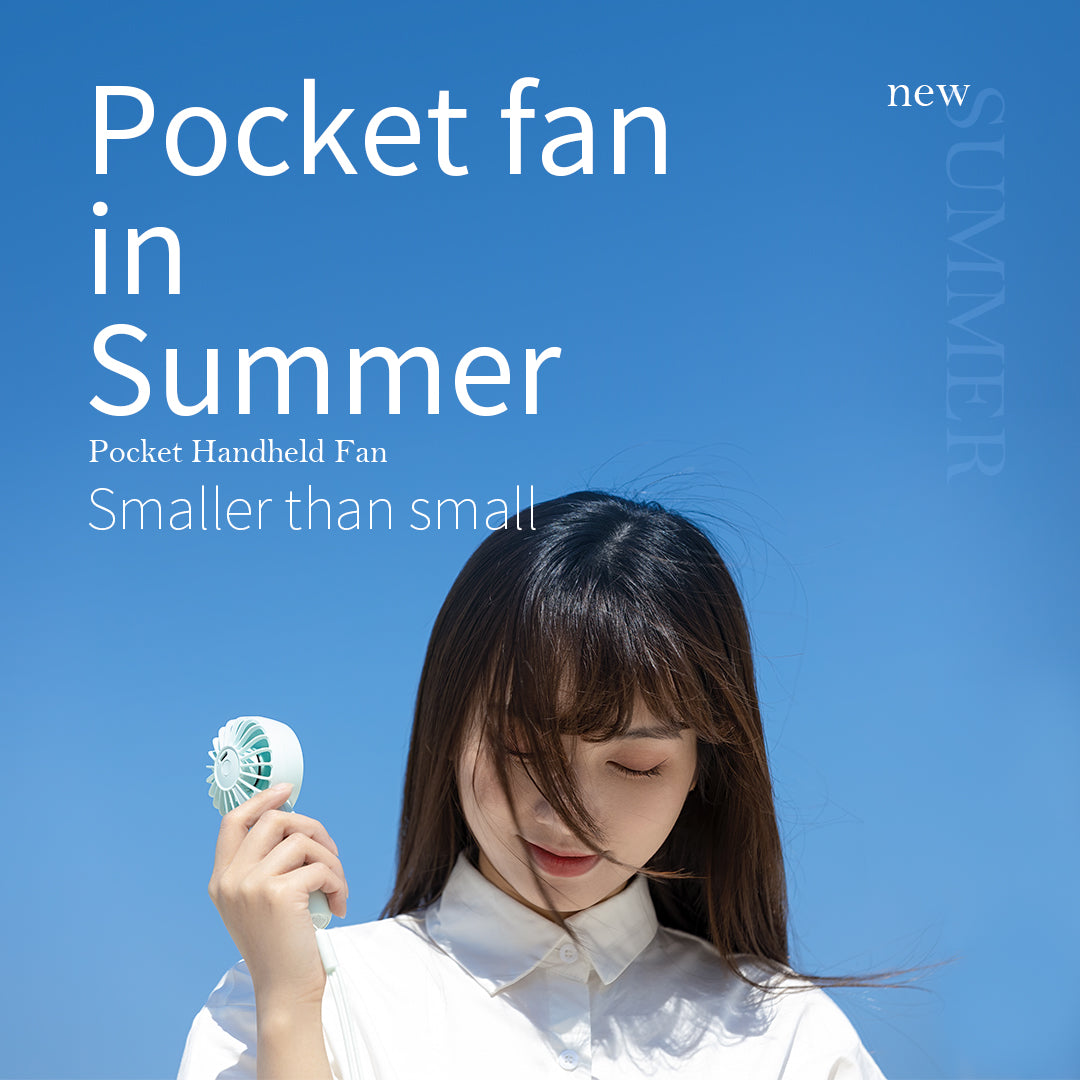 【Oriday Handheld Fan】USB Rechargeable Portable Mini Fan|Powerful Brushless Motor|Ultra Quiet with Long Battery Life – The Ultimate Cooling Gadget