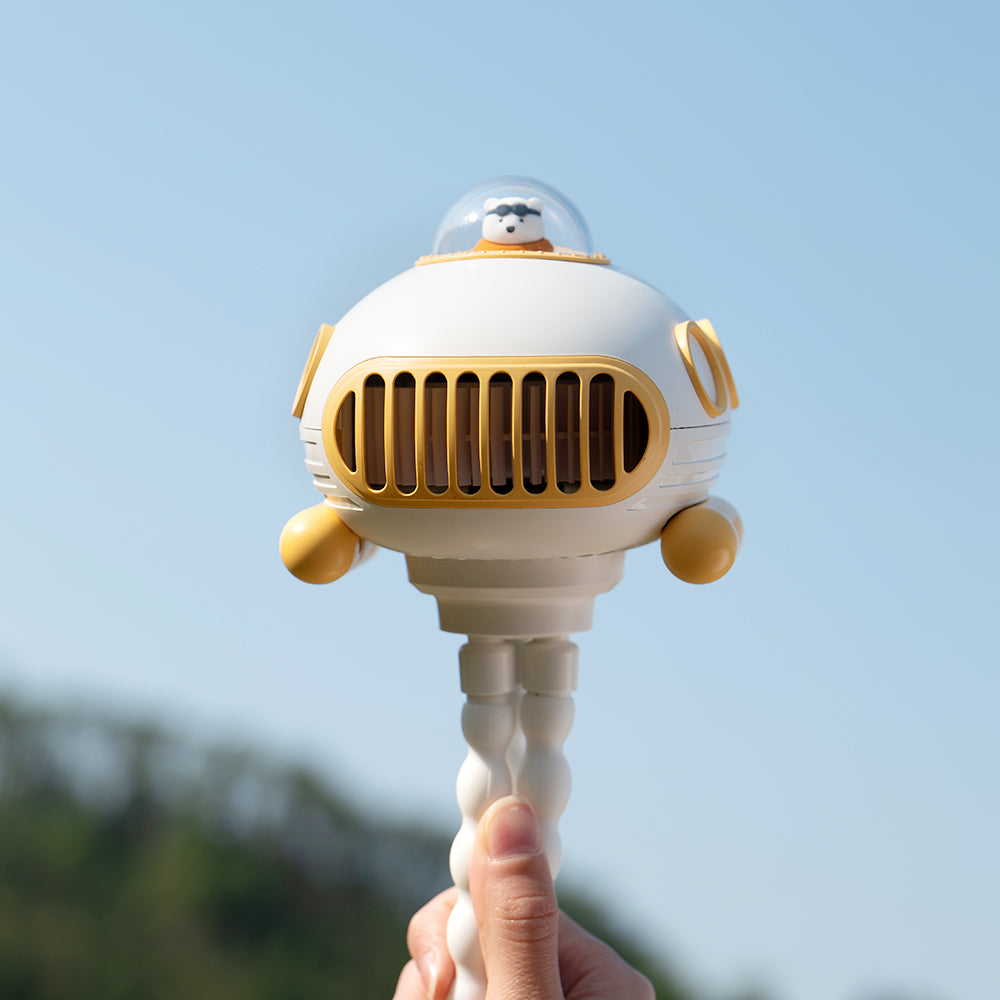 Nuevo ventilador USB de cochecito de bebé Oriday, carga USB, gran capacidad, sin escobillas, silencioso, submarino de dibujos animados pulpo mini ventilador, seguro para bebés sin aspas