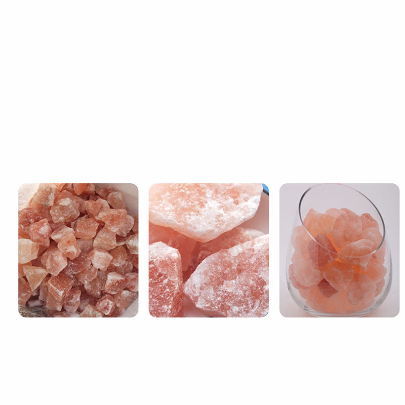 oriday三合一加濕+香薰+氛圍燈】400mL大水箱 | 喜馬拉雅天然水晶鹽石助眠釋負離子 | 無線1200mAh輕巧靜音 | 45mL/h持續/間歇噴霧 | 粉白色家居禮物首選