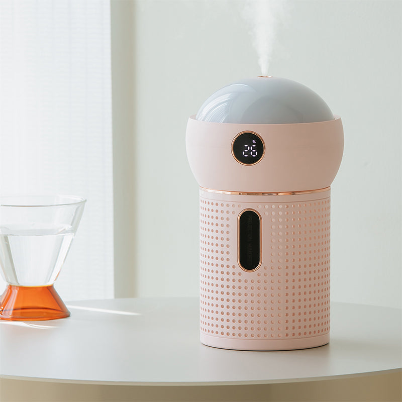 Humidificador de proyección de niebla Oriday 2023 con luz nocturna, regalo de ambiente para uso doméstico y carga USB para automóviles