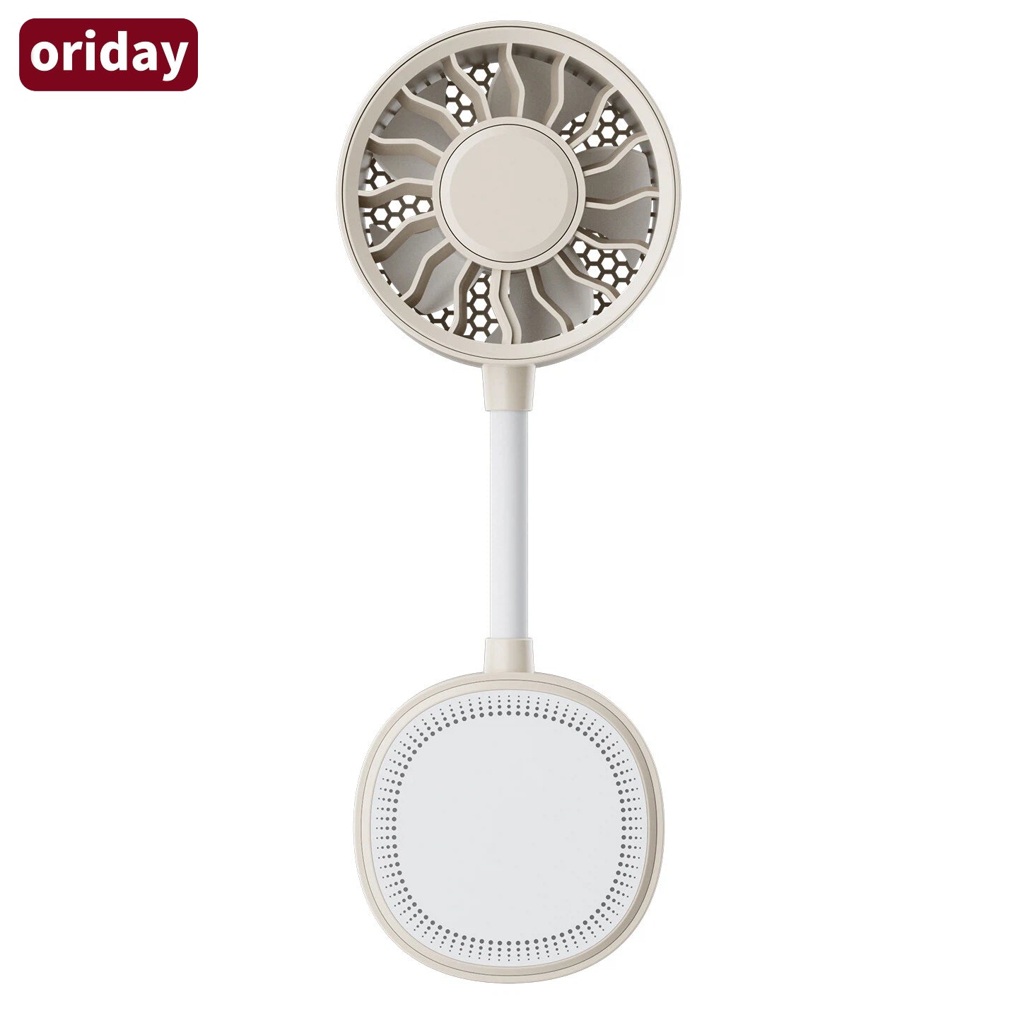 oriday【Hit roku 2026】360° magnetický chladicí ventilátor na krk｜Supervodivá ledová keramika pro rychlé ochlazení｜3 úrovně silného proudění｜Rychlé nabíjení Type-C｜Přenosný tichý ventilátor｜Ideální na cestování, dojíždění i kancelář