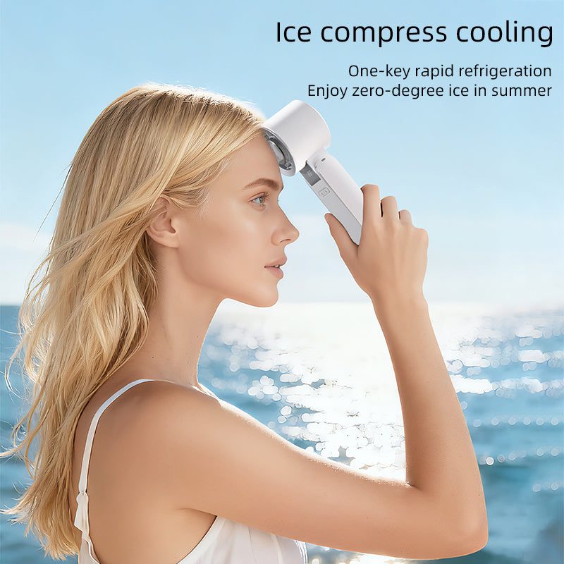 Oridayポータブル折りたたみ冷却ファン 大容量バッテリーで長時間使用可能 4段階 10,000回転の静音強風 高精細デジタルディスプレイでバッテリーと速度設定を表示 ワンプッシュで即冷却 必須のアウトドア・通勤アイテム
