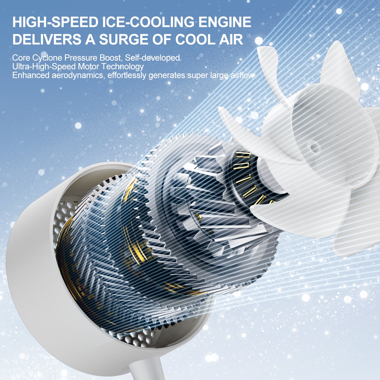 oriday【Hit roku 2026】360° magnetický chladicí ventilátor na krk｜Supervodivá ledová keramika pro rychlé ochlazení｜3 úrovně silného proudění｜Rychlé nabíjení Type-C｜Přenosný tichý ventilátor｜Ideální na cestování, dojíždění i kancelář