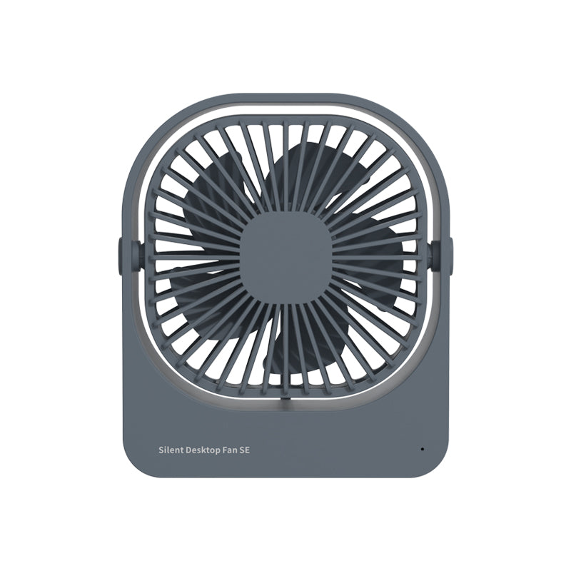 Ventilatore da scrivania silenzioso Oriday ad alta potenza d'aria con testa oscillante, mini modello potente elettrico per studenti