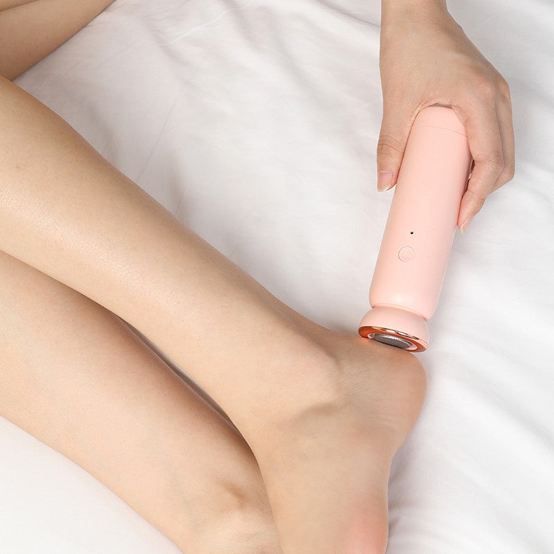 oriday electric foot grinder removes dead skin and grinds the head with high power and can rinse the whole body. The foot grinder is wireless and portable.