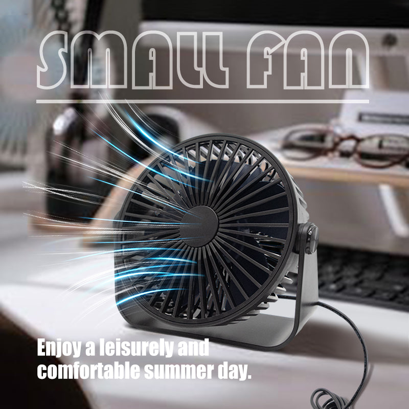 oriday small desktop fan silent strong wind office refrigeration shaking head desktop student plug-in portable