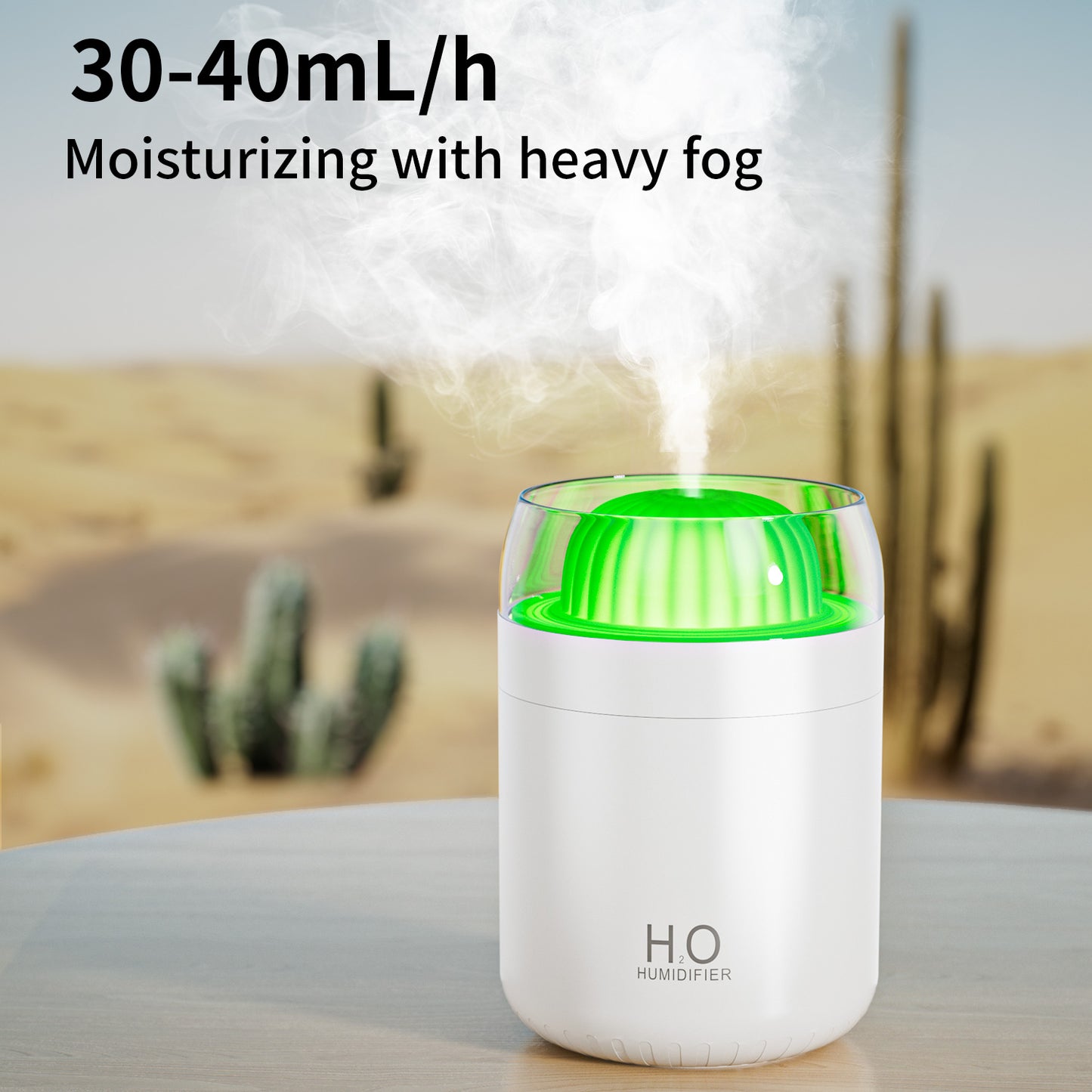 Oriday仙人掌加溼器USB家用靜音大噴霧空調臥室辦公室補水香薰東方良品