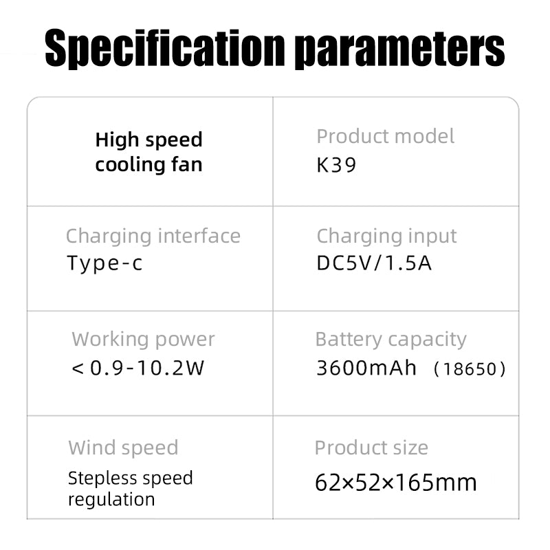 oriday高速冷敷手持風扇半導體製冷靜音便攜式可充電高級隨身無線家用桌面宿舍辦公室外出旅行東方良品